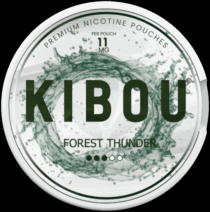 KIBOU Forest Thunder nicotine pouches